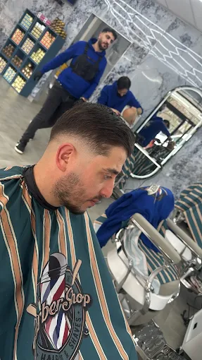 Fade haircut bij Barbershop Talix